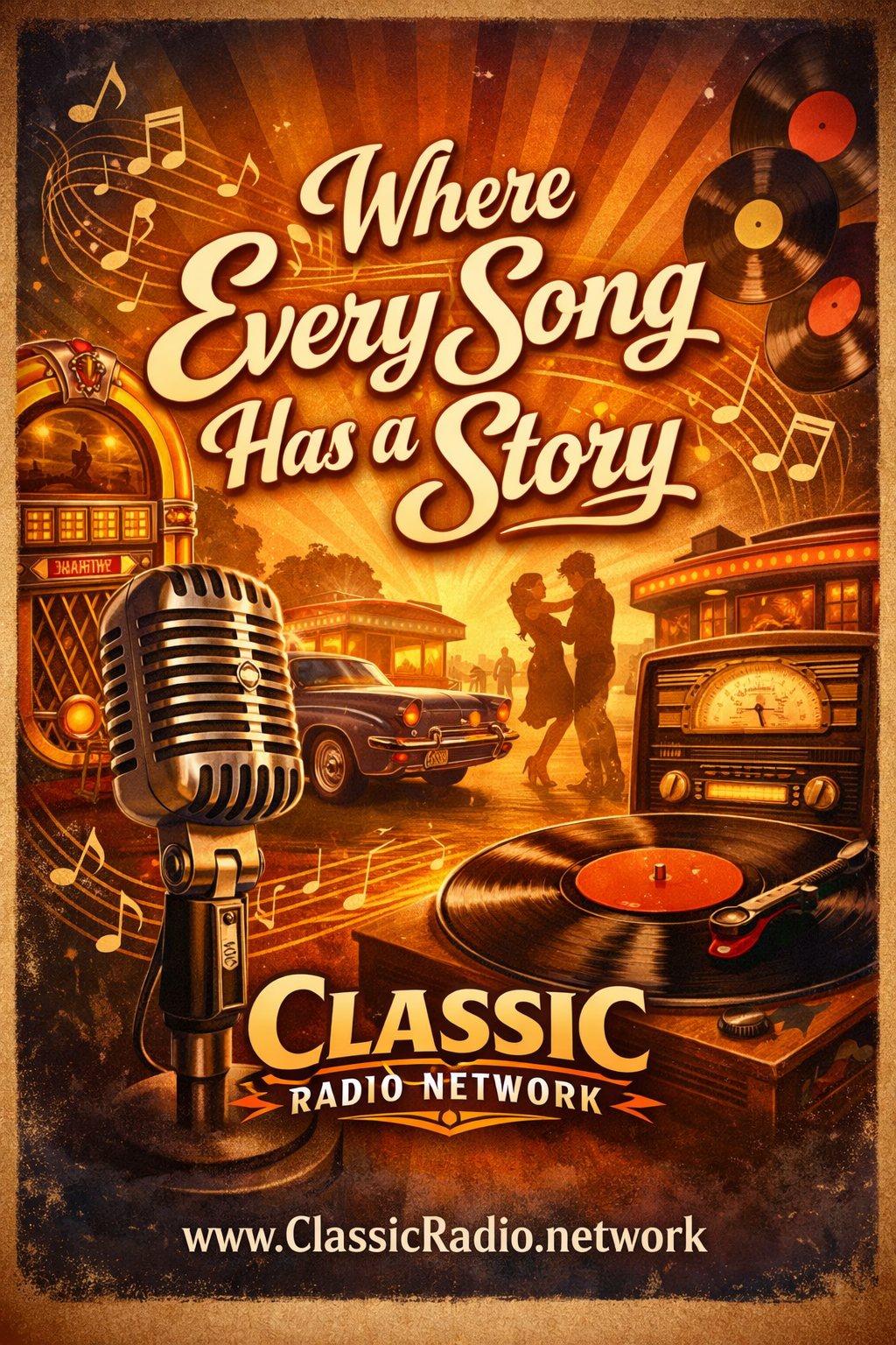 Classic Radio Network Logo